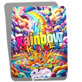 rainbow zkittlez 3.5g mylar bags