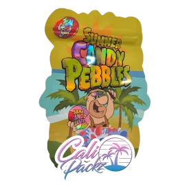 the candy shop summer candy pebbles 3.5g mylar bags