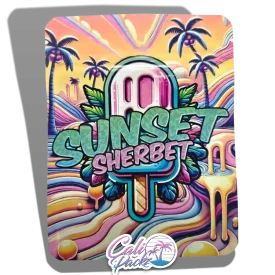 sunset sherbet 3.5g mylar bags