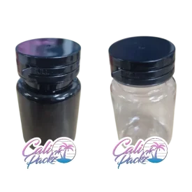 premium 3.5g plain tamper seal 75ml plastic jars