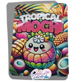tropical moch mylar bags