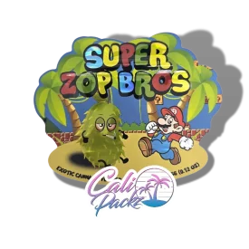 zour zop super zop bros cali pack 3.5g mylar bag