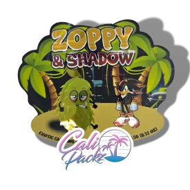 zour zop zoppy & shadow cali pack 3.5g mylar bag