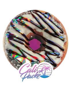 zaza chocolate donut 3.5g mylar bags & boxes