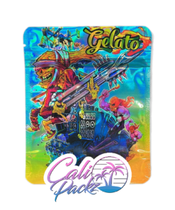 gelato blue bag skull regular 3.5g mylar bags