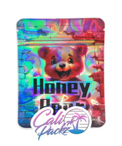 honey bear regular 3.5g mylar bags