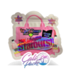 high tolerance pink lemonade starburst fruit chews die cut 3.5g mylar bags