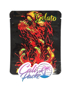 gelato red alien regular 3.5g mylar bags