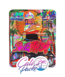 luxury smoke sweetheat regular 3.5g mylar bags