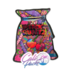 pink runtz die cut 3.5g mylar bags
