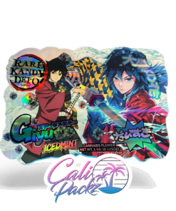 rare kandy depo giyu ice mint die cut 3.5g mylar bags
