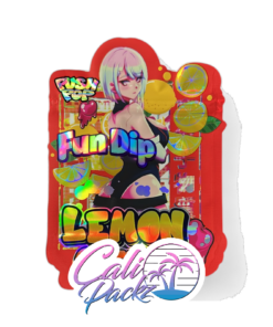 push pop fun dip lemon cherry die cut 3.5g mylar bags