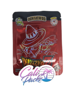don merfos duraznoz cali pack 3.5g mylar bag – custom exotic packaging