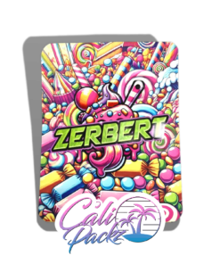 zerbert cali packs 3.5g custom mylar bags